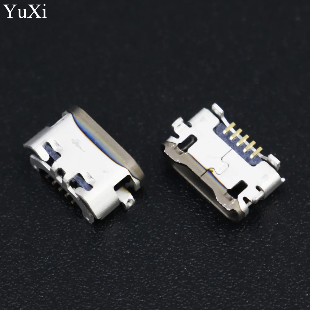 YuXi 2pcs For Nexus 6 XT1100 XT1103 Micro USB Connector Dock Charging Port Connector USB Port Replacement