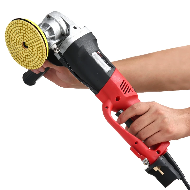 Variable Speed Water Mill Portable Water Filled Grinding Machine Electric Stone Hand Wet Polisher Grinder