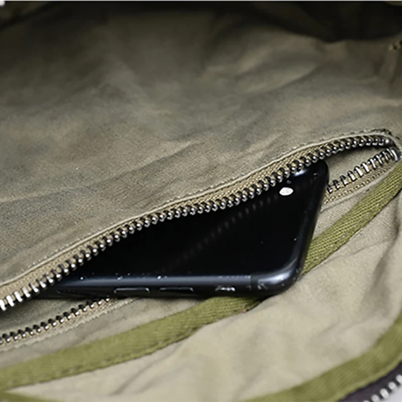 AETOO-Bolsa de vaca com capa de cabeça, bolsa crossbody de couro enrugado retrô artesanal, esportiva casual na moda