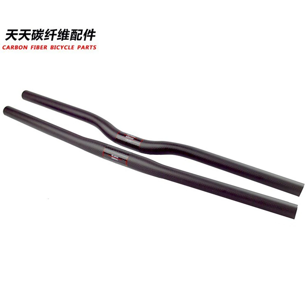 Full carbon bmx handlebar road mountain bicycle rise handle bar 3K diameter 25.4mm bicicleta accessories parts 98g superlight