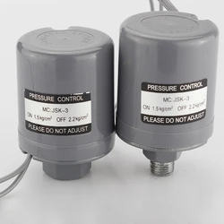 2Pcs JSK-3 220V 16A Adjustable Mechanical Water Pump Pressure Switch Diameter 12.5/15mm 0.8-3.3kg  Controller switches