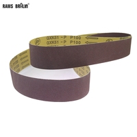 1 piece 610-2000mm Sanding Belt Aluminum Oxide 24-78.74 in. for Wood Metal Grinding Polishing Belt Grinder Accessories