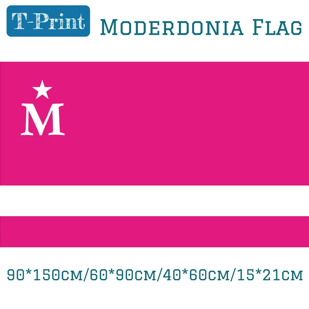 90*150cm 60*90cm 40*60CM 15*21CM Moderdonia Flag 3X5FT Moderna Banner Modern Life Queque for Bar Party Office Decoration