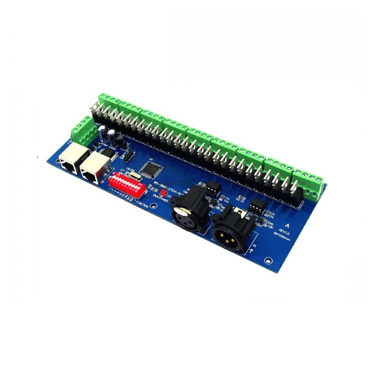 

1X high quality easy 27CH dmx512 decoder 9 group 3 channel RGB DMX512 controller
