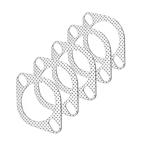 Exhaust Downpipe Flange 5pcs/Lot 2.5 inch/63mm Car Engine Exhaust Gasket/ Universal Exhaust Pipe GasketYC101116
