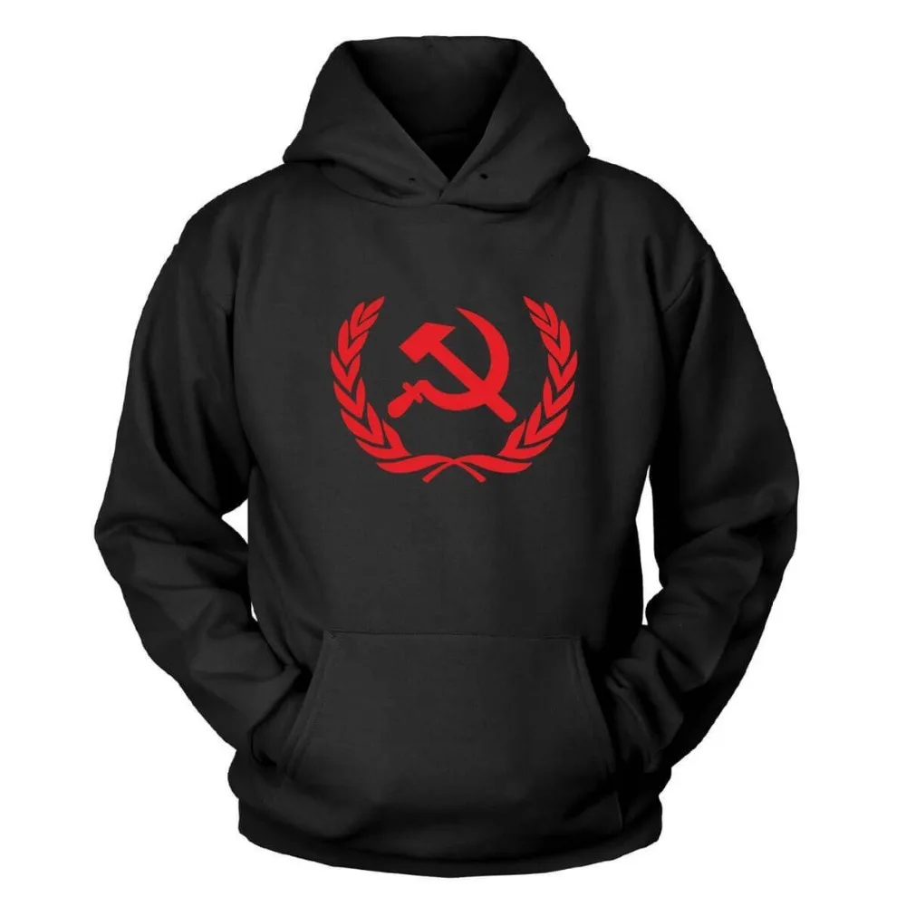 

Hammer, Sichel und Kranz Kapuzenpullover Hoodies Sweatshirt