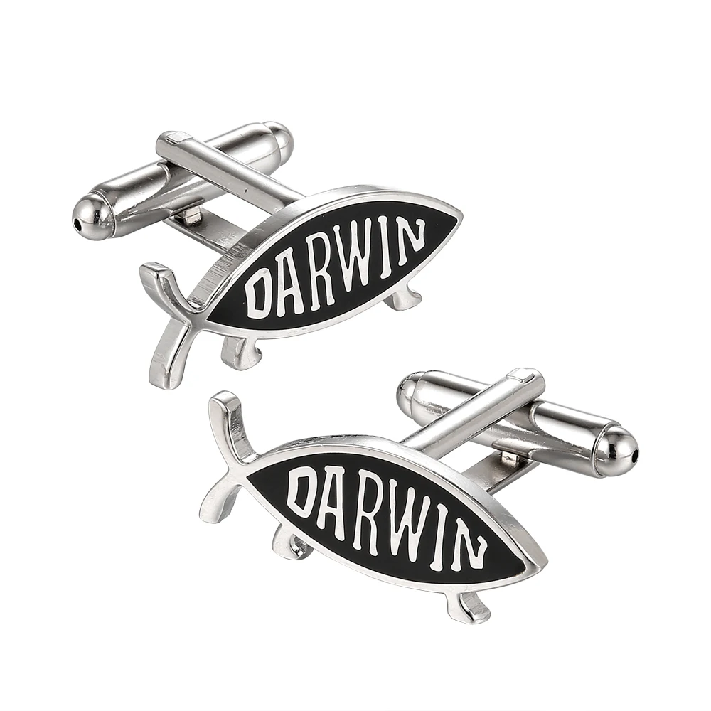 

Darwin Fish Cufflinks