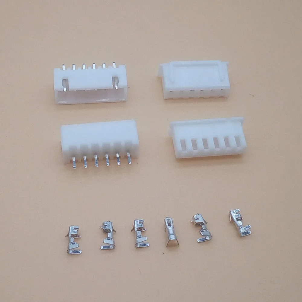 Kit Conectores JST XH 2,54 mm Macho Hembra 2-12 Pines Engarzadores