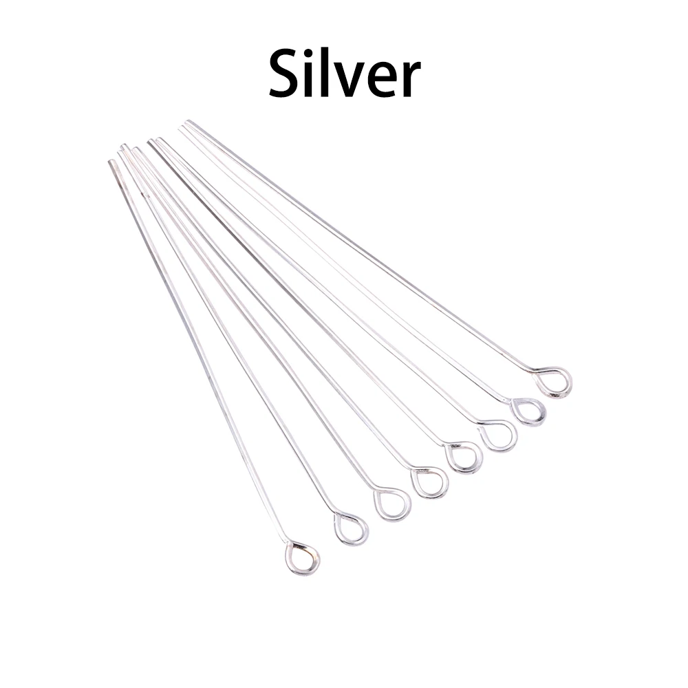 100/200 teile/los 3 Stile 16-60mm Auge Pins Kugel Kopf Pins Für Ohrring Armband Anhänger Für schmuck Machen DIY Liefert – Detail 8