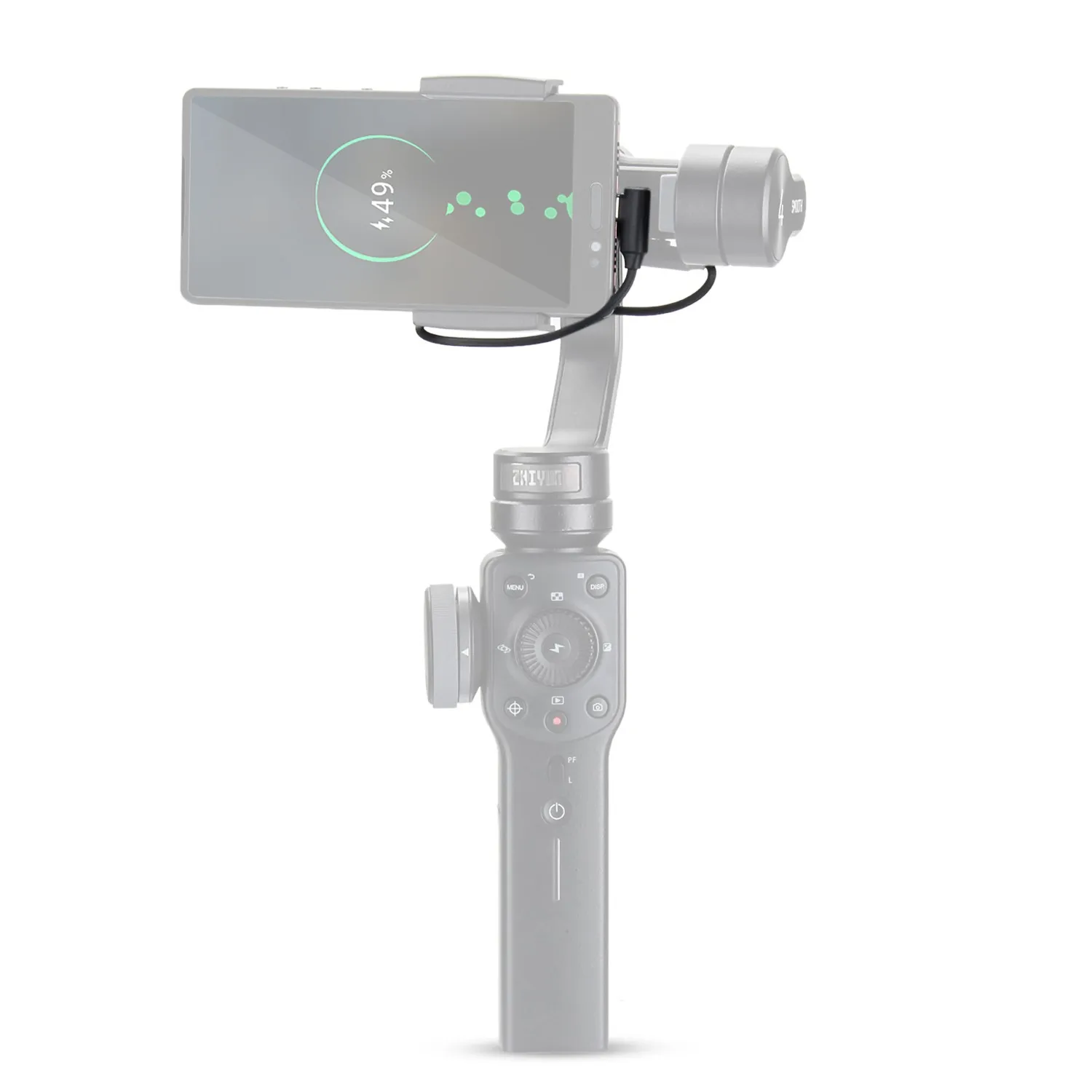 Eachshot cabo de carregamento tipo c, para gimbal zhiyun suave 4 feiyu vimble 2, com samsung galaxy s8 s9 note 8 s8, smartphones etc