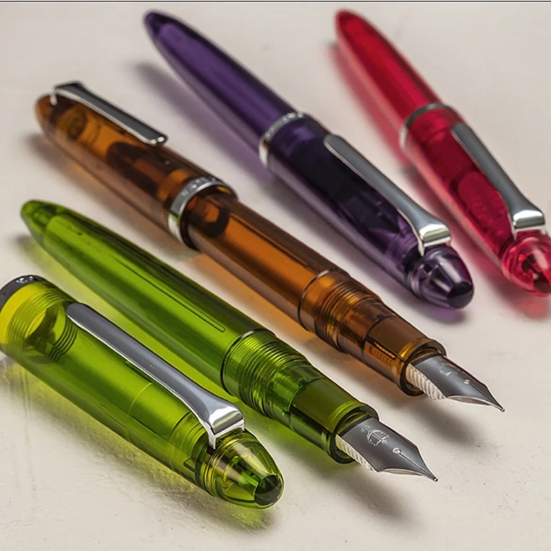 Sailor Fountain Pen Japan Kyushu Limited Transparent Colored Steel  0.35 IRAURITA 11-8022