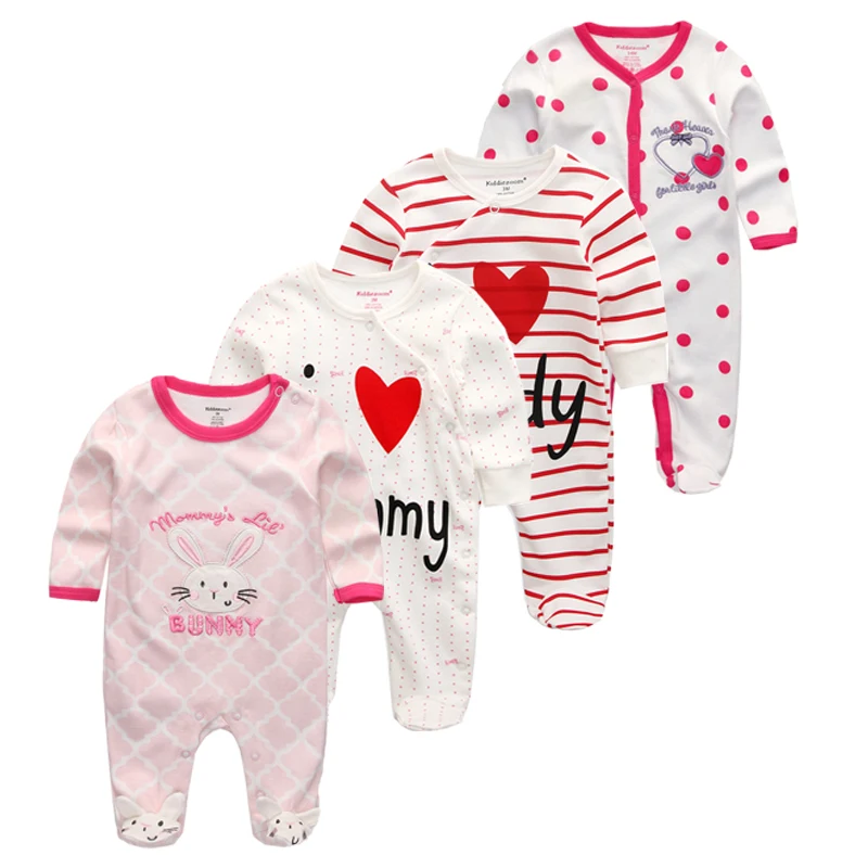 Baby Clothes Boy Girl Clothes Romper Long Sleeve Autumn Winter Jumpsuit Newborn Clothing Sets Cartoon Animal