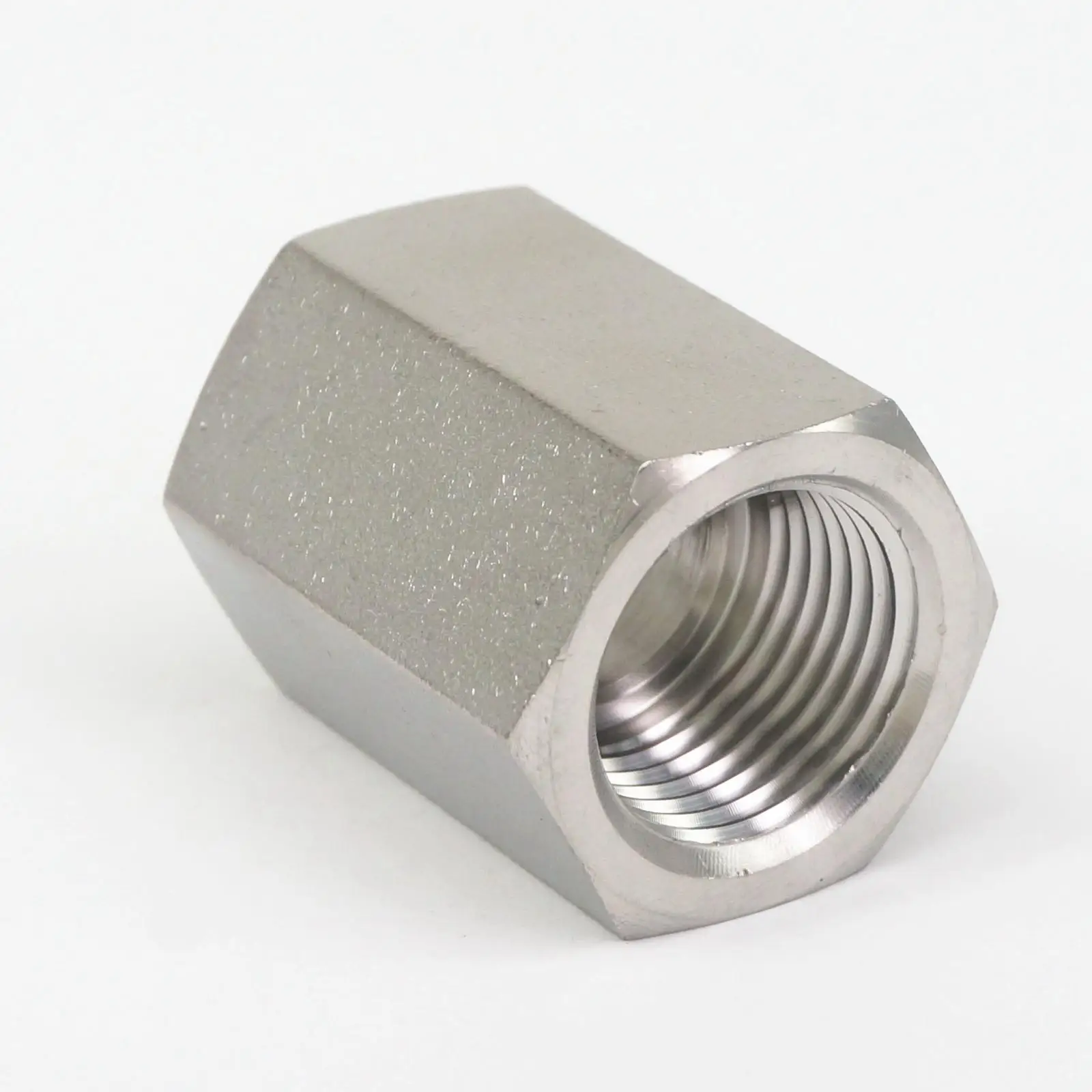 

1/2" BSP Female Threaded 304 Stainless Steel Hex Nut Rod Pipe Fitting Connector Adapter Max Pressure 600 Bar