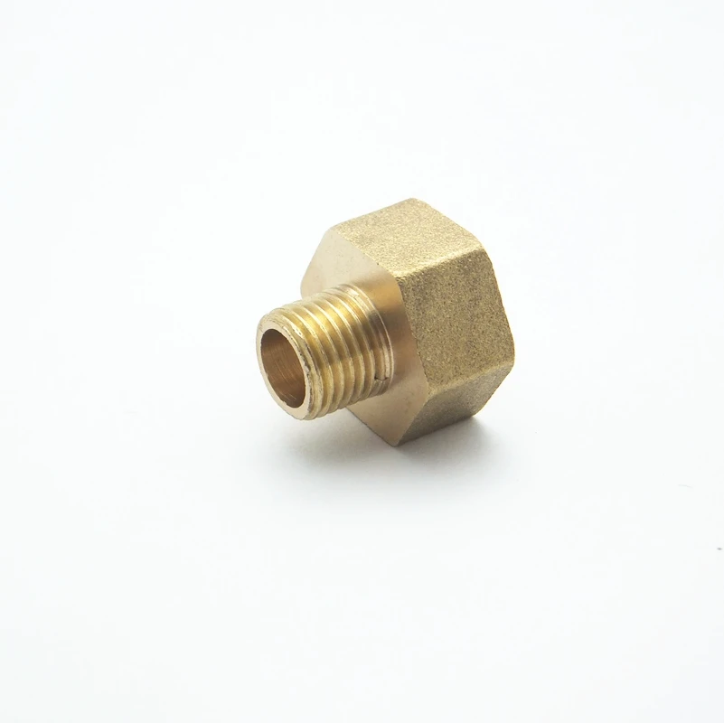 1/4 "BSPT Innengewinde x 1/8" BSPT Außengewinde Messing Rohr Fitting Adapter Koppler Stecker