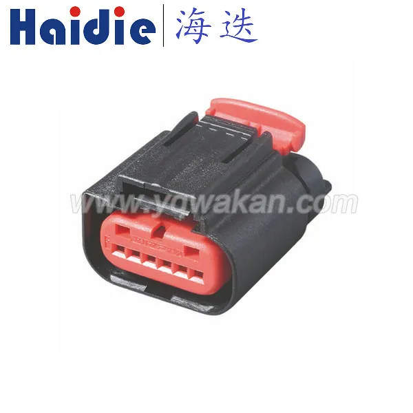 Free shipping 2sets 6pin Auto  Electronic plug harness Electronic throttle sensor plug plastic connector 1438153-5