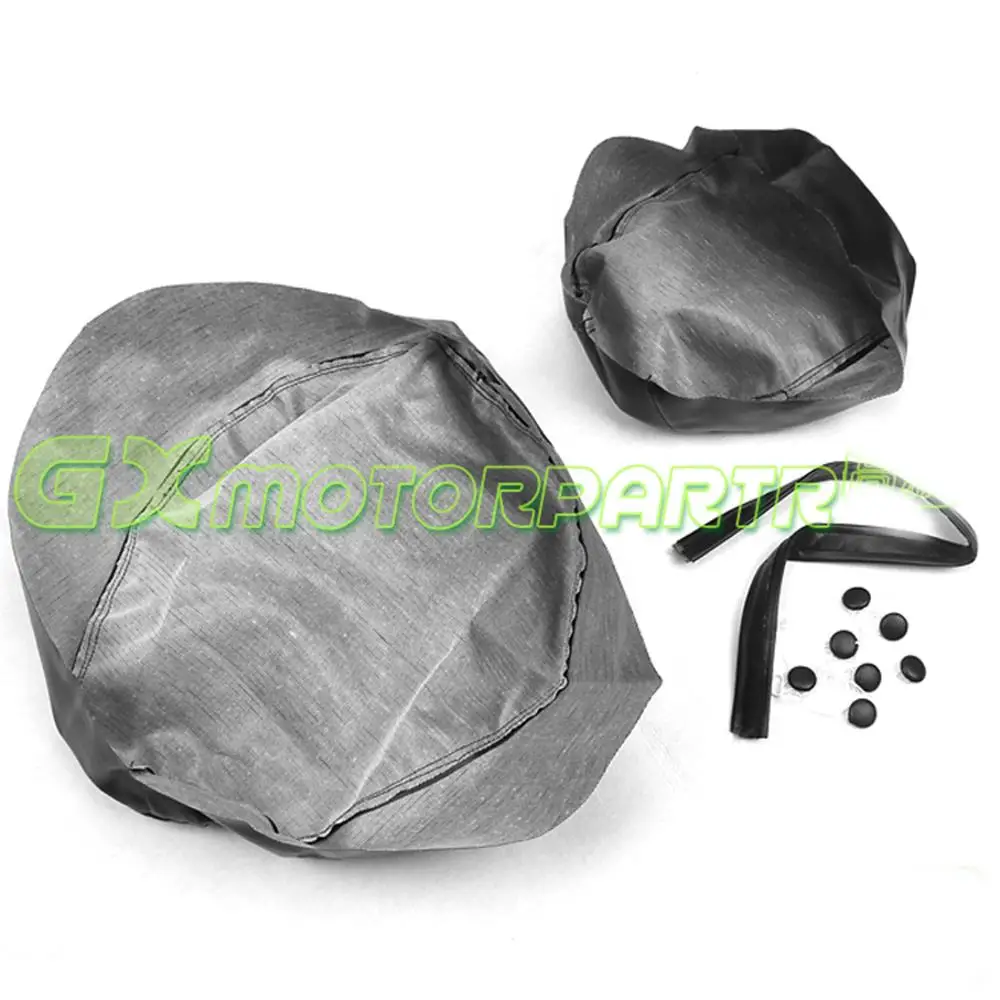 Moto Accessori 1Set Motorcycl In Pelle Sintetica Copertura di Sede Cuscino Per YAMAHA XV250 XV400