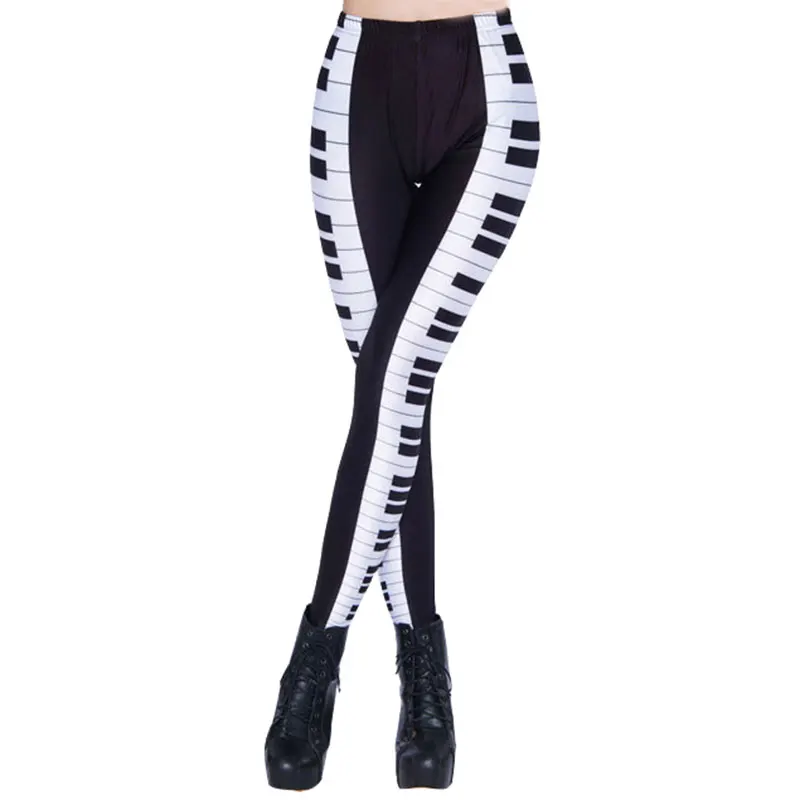 Schwarz Weiß Frauen Legging Frauen Leggings Jeggings Legings Sexy Legging Hosen Legins Sexy Gedruckt Leggings DDK030221