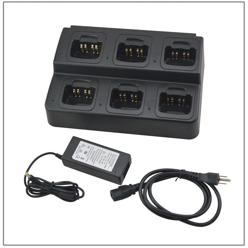 6 Way Rapid Charger Six way Multi-charger Universal Rapid for Motorola HT750,HT1250,GP328,GP340,GP380(For Li-ion and Ni-MH both)