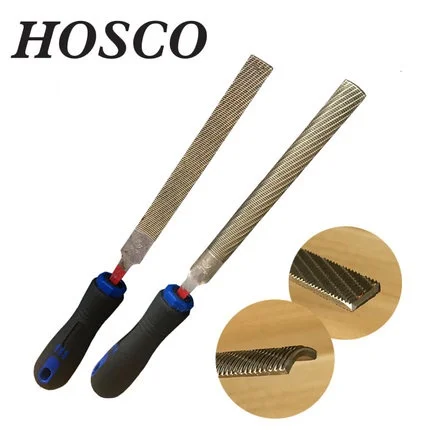 Hosco Professional Luthier Tools -  CP (Chemical Polishing) Files, 130mm Size Length