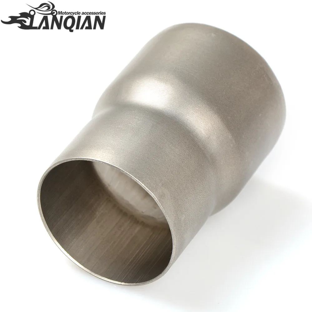 

60MM To 51MM Motorcycle Convertor Adapter Stainless Steel Moto Exhaust Connector Motorbike Connecting Link Down Pipes