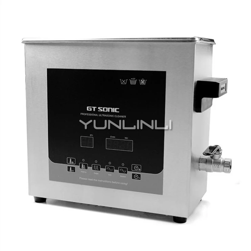 6L Siêu Âm Sạch Hơn Công Nghiệp Rửa Siêu Âm Đơn Vị Phòng Thí Nghiệm Thiết Bị/Bộ Phận Máy Làm Sạch Siêu Âm Máy GT SONGIC-D6