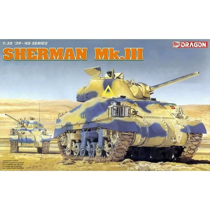 DRAGON 6313 1/35 Sherman Mk.III - Scale Model Kit