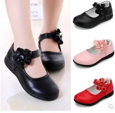 Hot Sale Children Shoes Big Bow Flock Candy Colors Girls Shoes Princess Flat Shoes Slip-On Girls Sandals Single Baby Girl Shoes