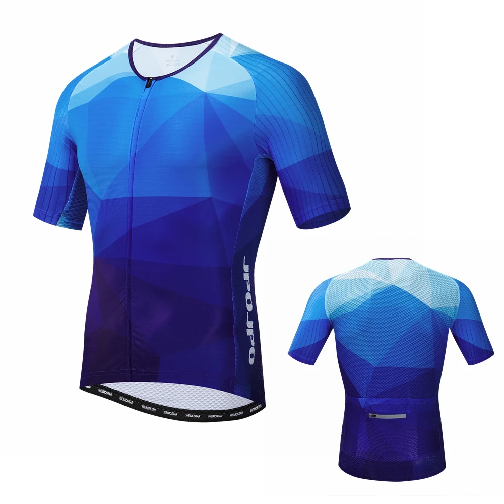 

2019 Bike Team Cycling Jersey Clothing Men Summer Short Sleeve Ropa Ciclismo MTB Cycling Shirt Top Breathable Bicycle Jersey