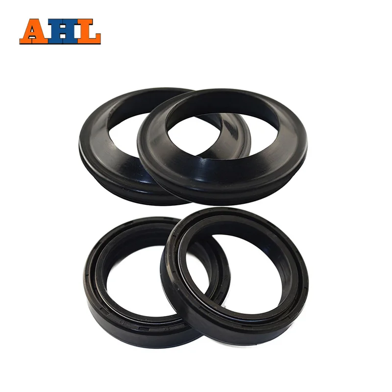 AHL 45x57x11 / 45 57 11 Motorcycle Front Fork  Damper Oil Seal and Dust seal (45*57*11) For Honda CBR 600 RR 900 GL1500