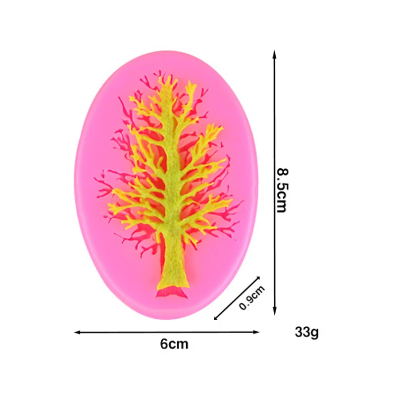 Tree Cooking Tools Cake Decoratign Silicone Mold For Baking Of Kitchen Accessories Fondant Sugar Craft Pastry Bakery Mug