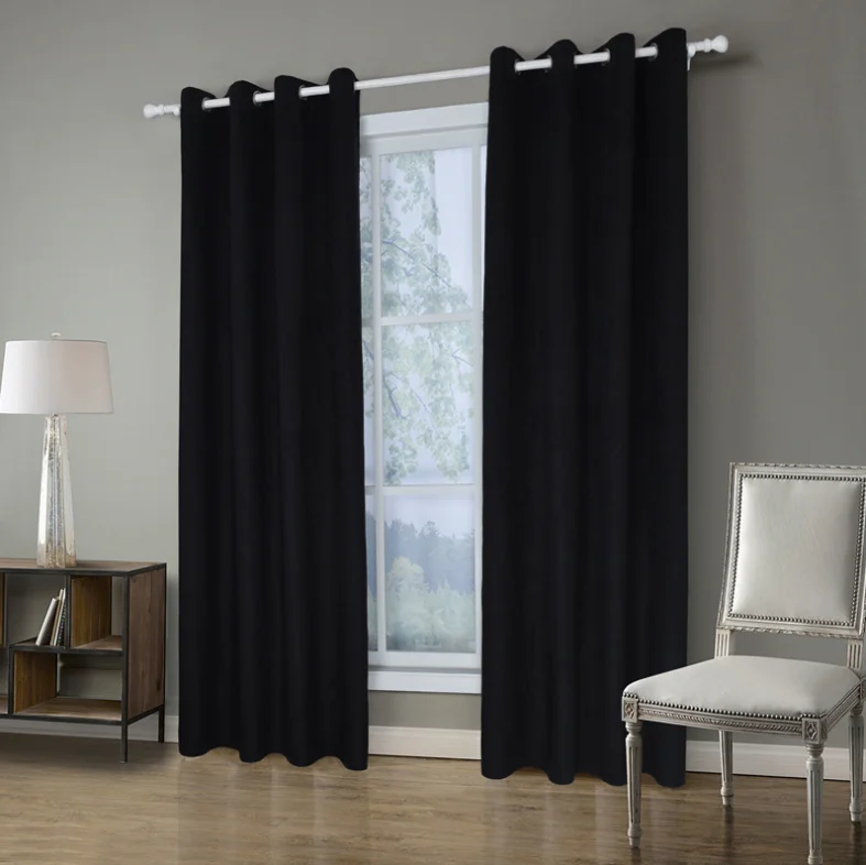 mylb Modern blackout curtains for window treatment blinds finished drapes window blackout curtains for living room the bedroom