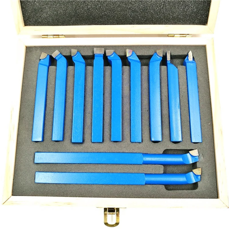 

Small Mini Lathe Welding Tool Set 11 Piece Set Carbide Instrument Car Handle