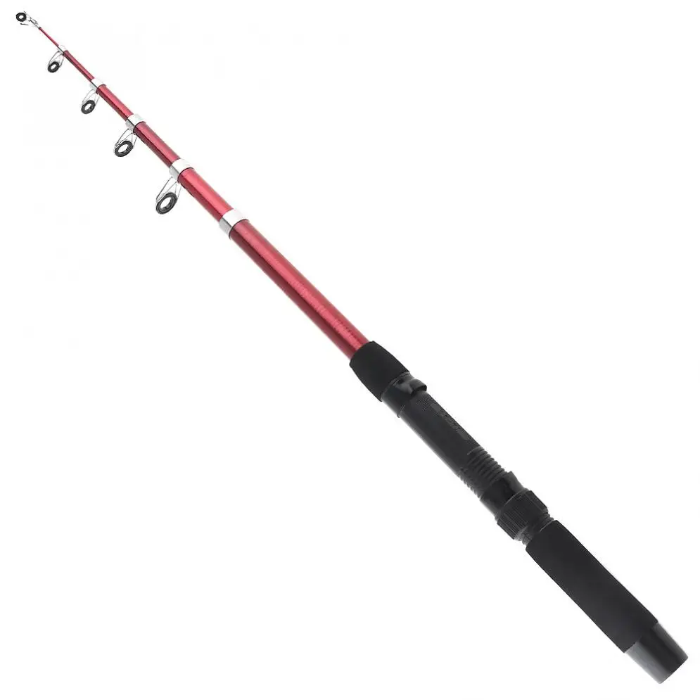 

2.1m Portable Glassfiber Telescopic Fishing Rod Sea Pole Travel Sea Rock Casting Rods