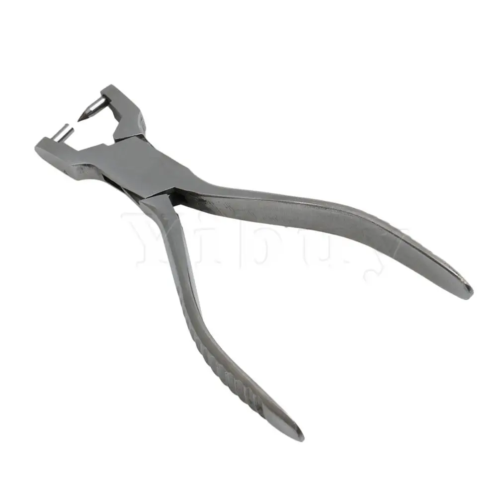 Yibuy Silver Parallel Spring Removing Pliers Removal Pliers Woodwind Instrument Repair