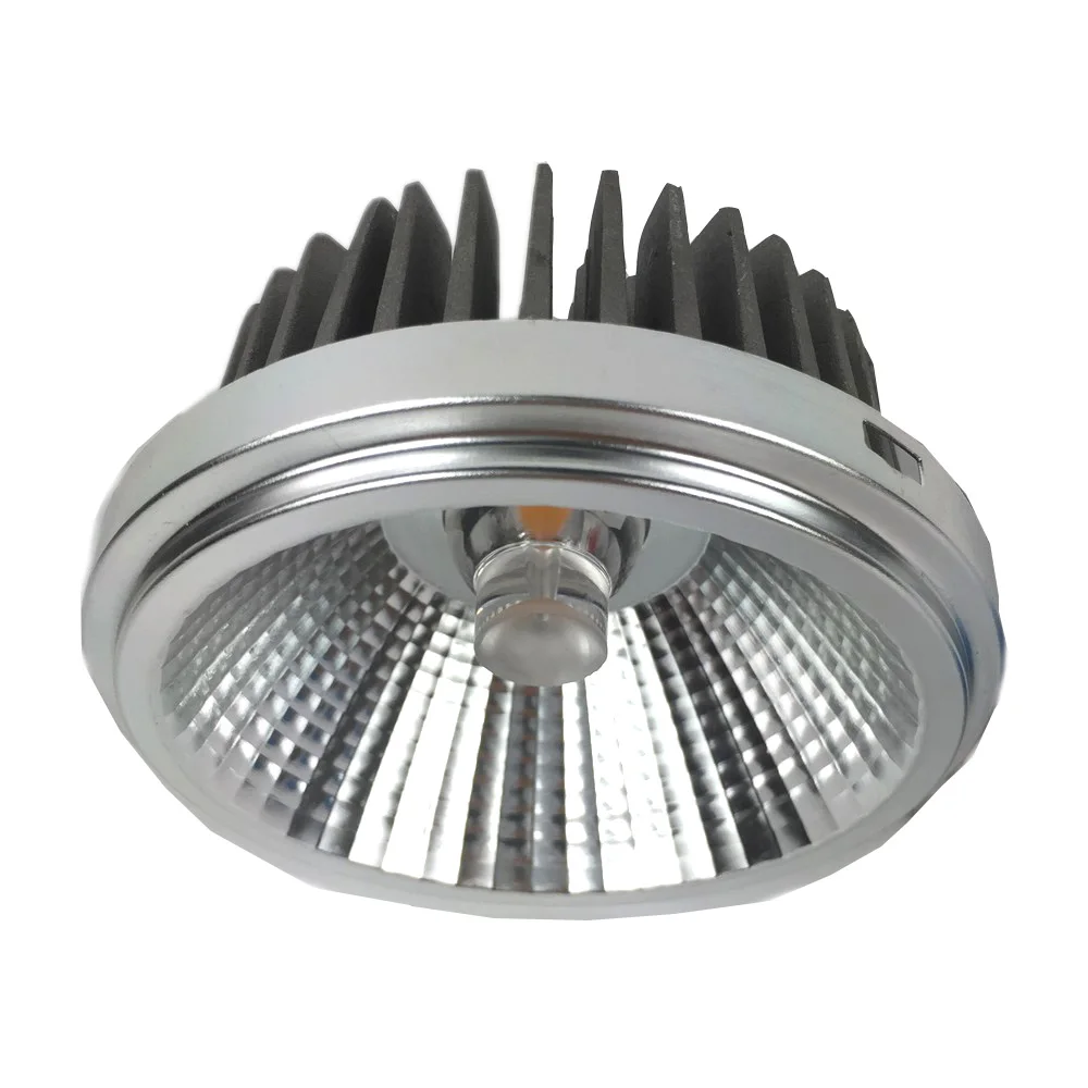 12W 18W 30W Dimmable AR111 LED Spotlight Commercial LED Retrofit Light for Grille Lamp Aluminum alloy Body Pure AL. Reflector