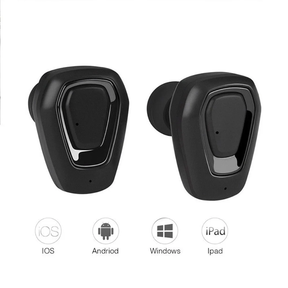 Auto Bluetooth Wireless Headset Mini True Sport Earbuds In Ear Stereo Headphones WIFI Great