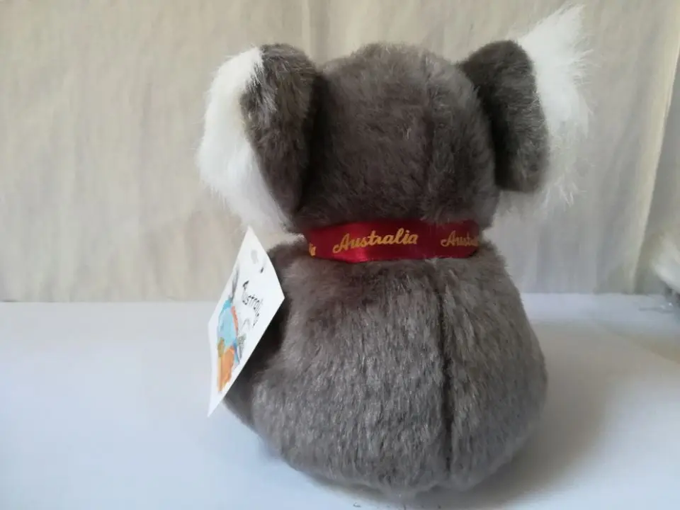 15cm Cute Gray Koala Plush Toy Soft Sitting Doll Kid's Christmas Gift