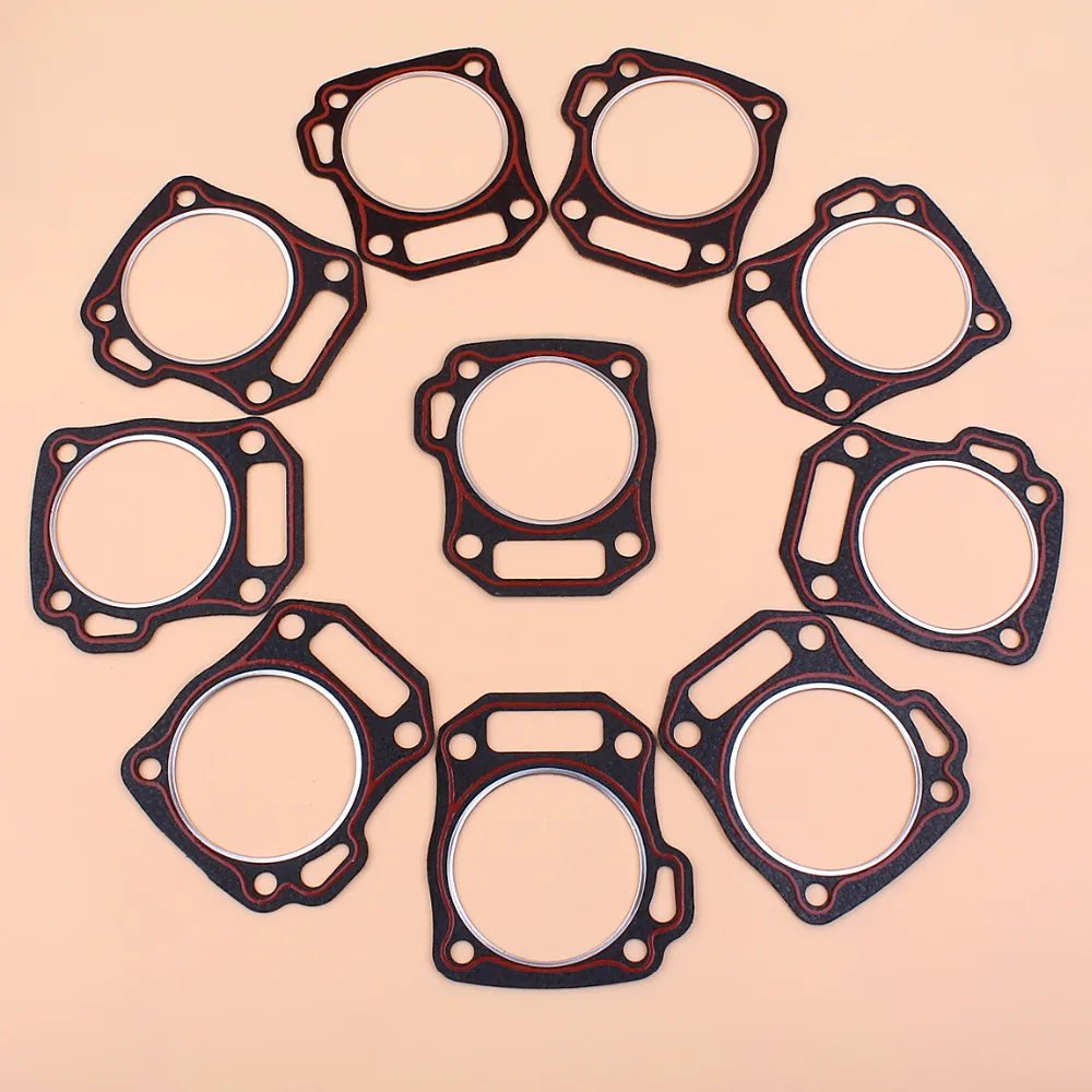 10Pcs/lot 70.5MM Bore Cylinder Head Gasket for Honda GX160 GX200 GX 160 200 170F 168F Gas Engine Motor Generator Lawnmower