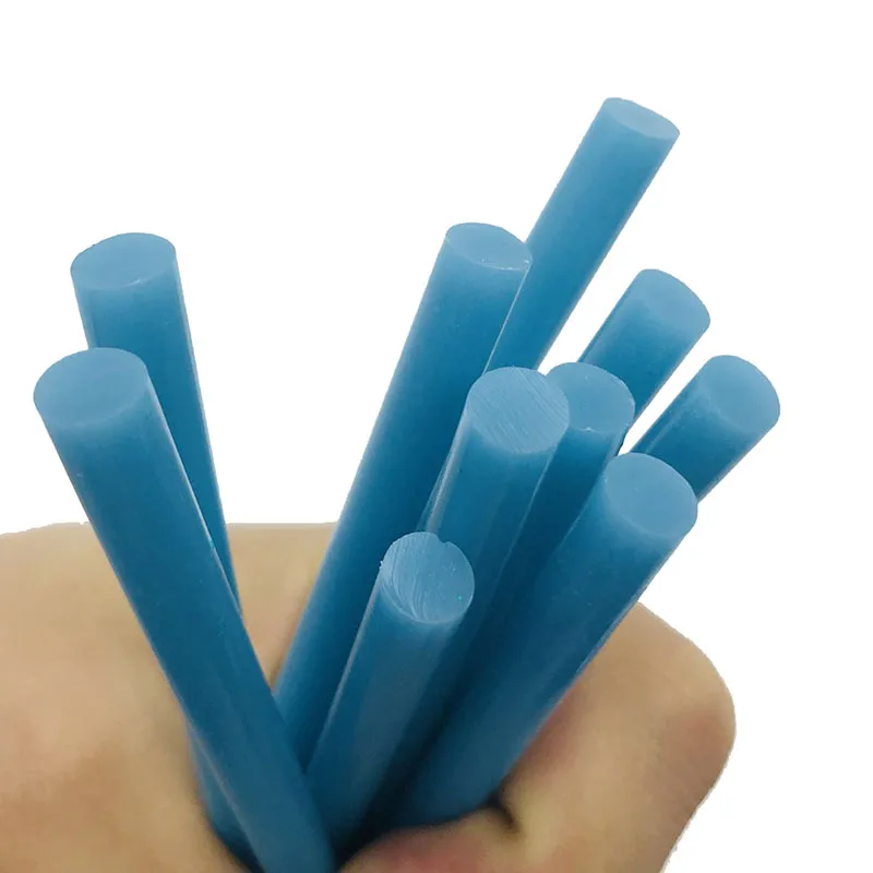 

10 Pcs Blue Color 7MM Hot Melt Glue Sticks For Electric Glue Gun Car Audio Craft Repair Sticks Adhesive Sealing Wax Stick