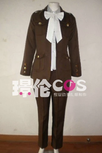 Anime APH Axis Powers Hetalia The Beautiful World cosplay costume Iceland navy uniform costume 11