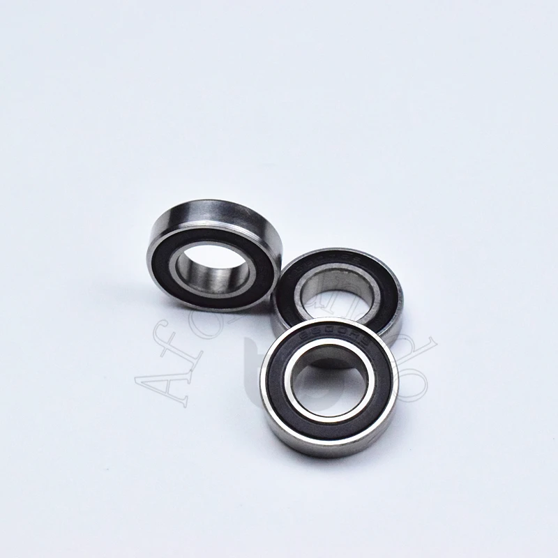 6800RS 10*19*5(mm) 10pieces free shipping bearing  ABEC-5 6800 6800RS chrome steel rubber sealed bearing Thin wall bearing 61800