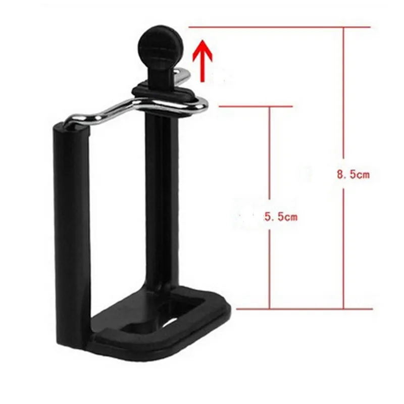 Phone Holder for Phone Tripod Stand with 1/4 inch Nut Screw Hole Selfie Stick Phone Clip Accessories