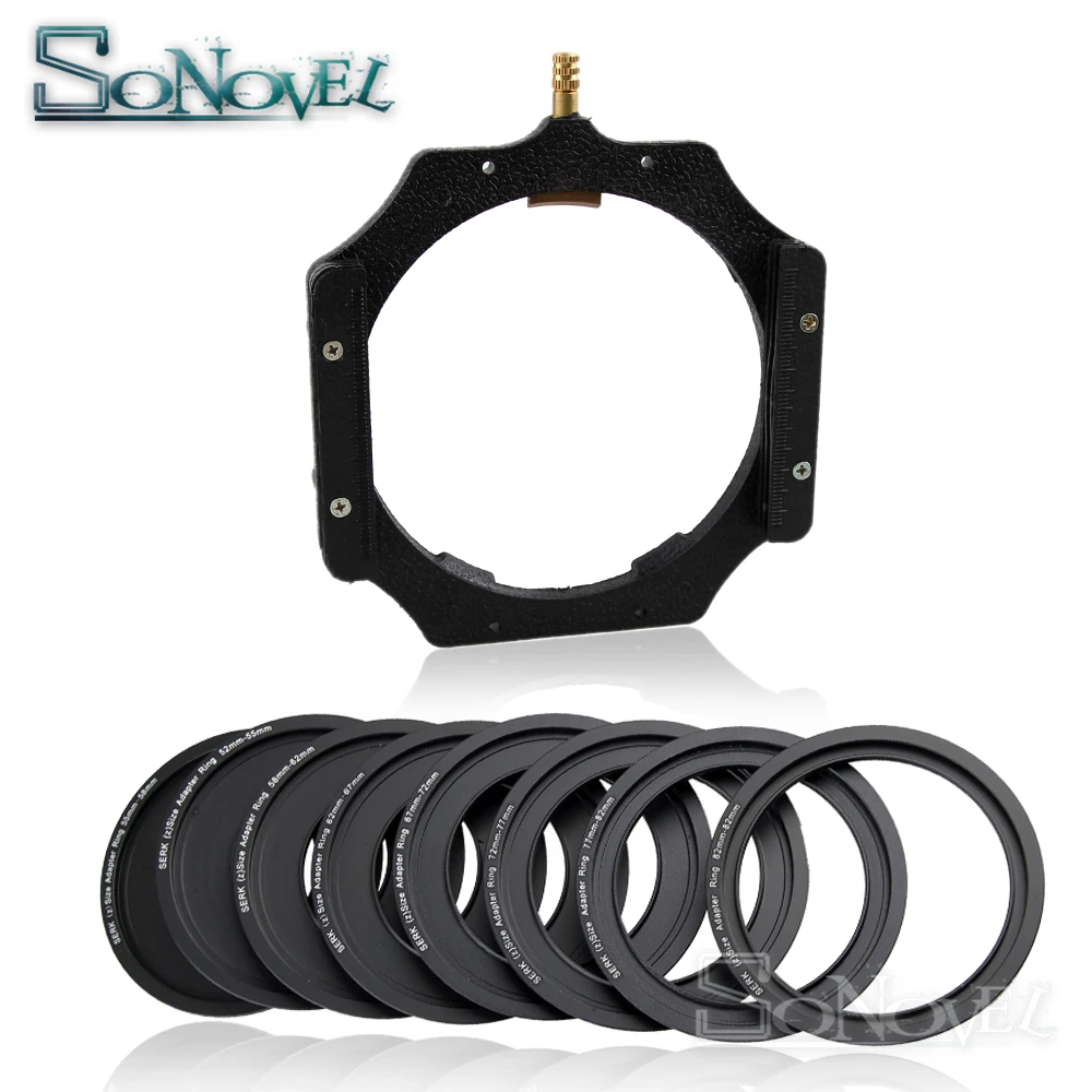 100mm Square Z series Metal Adapter Ring + Filter Holder for Lee Hitech Singh-Ray Cokin Z PRO 4X4\