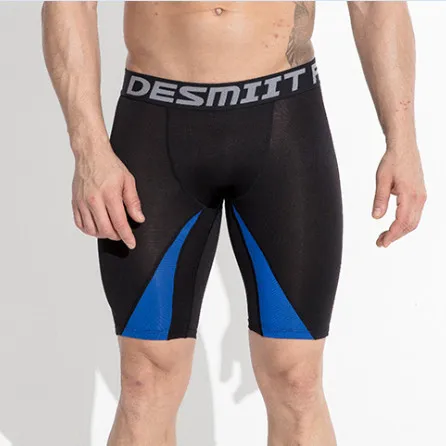 DESMIIT Running Tights Shorts Mens Fitness GYM Sport Short for Men Workout Exercise Training Jogging Tight Shorts Sportswear