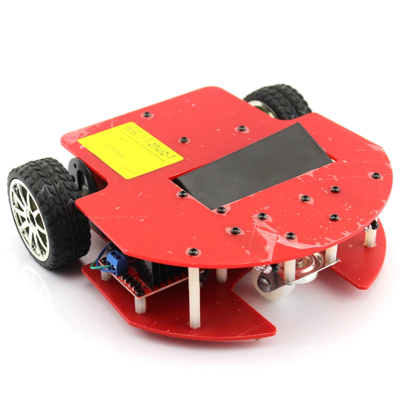 

Zhuiz Smart Car, DIY Roaming, Fun 51 Microcontroller Production Kit, Anti-drop Robot Model