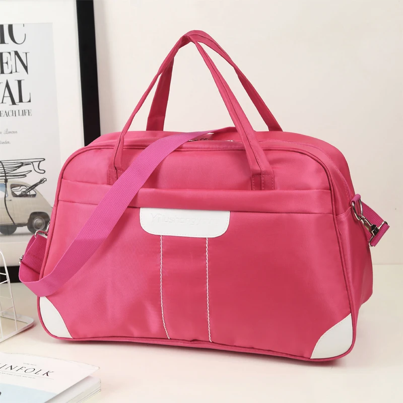 Neue Frauen Reisetasche Große Kapazität Wasserdichte Nylon Duffle Gepäck Schulter Tasche Weibliche Wochenende Taschen Multifunktionale Reise Tote