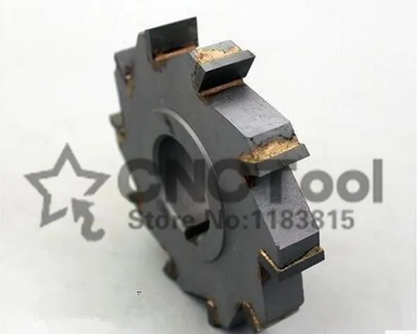 1 pcs 100*4*5*6*8*10*12*14*16*18*20 hợp kim với ba cạnh phay cutter, hợp kim phay cutter, Thích Hợp cho xử lý rãnh