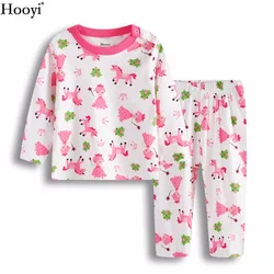 Princess Frog Baby Girl Sleepwear Suits Infant Pajamas Pink 100% Cotton Newborn Sleep Sets Children Clothes At Home 3-24Month