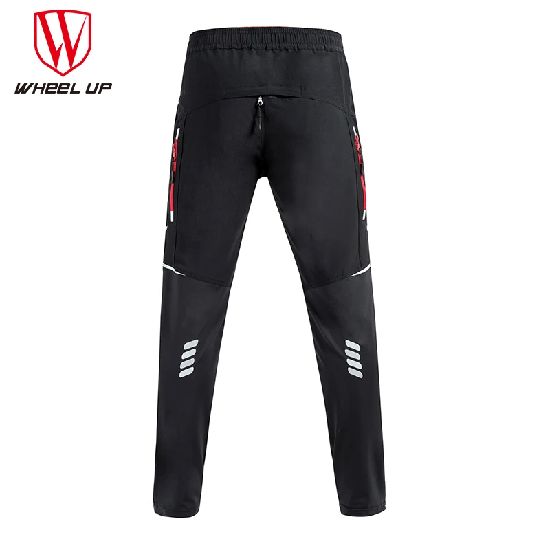 2024 WHEEL UP UV-proof Spring Autumn Cycling Pants Long Sport Mountain Bike Pants Reflective Bicycle Long Trousers for Men Night