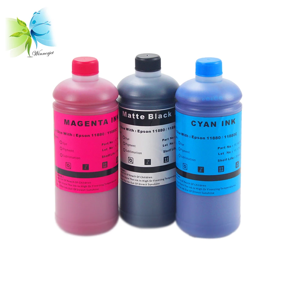 Winnerjet 1000ml x 9colors Pigment Ink For Epson 11880 11880c